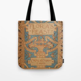 Walter Crane - Flora's Feast - A Masque of Flowers Tote Bag