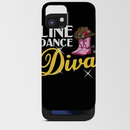 Line Dance Music Song Country Dancing Lessons iPhone Card Case