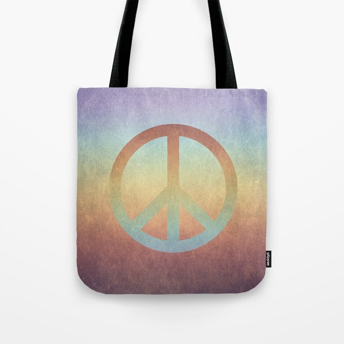Peace V Tote Bag