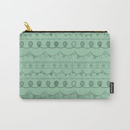 Green Loops Carry-All Pouch