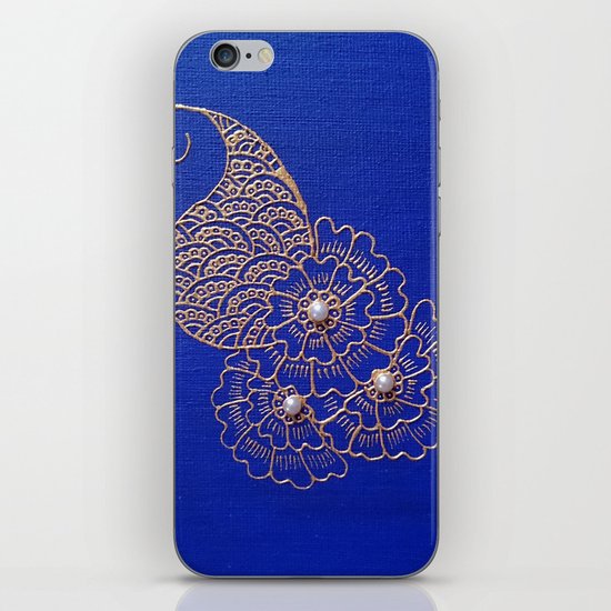 Blue Pearl iPhone & iPod Skin