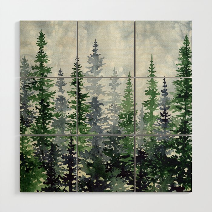 Lost In Nature Wood Wall Art