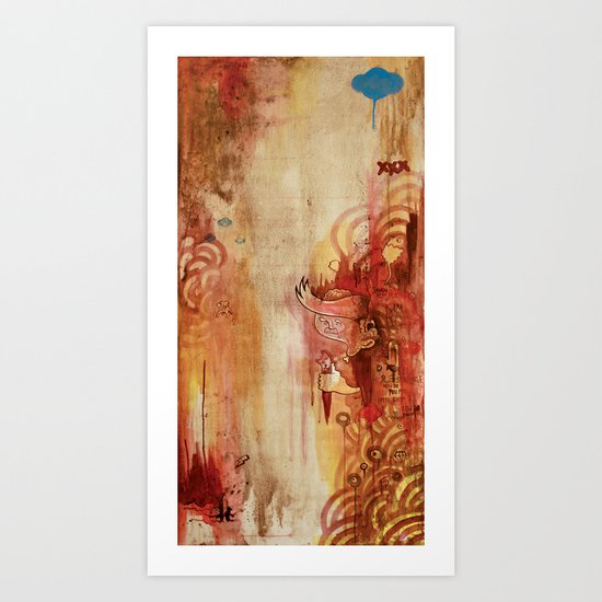 I Feel Sheep Art Print