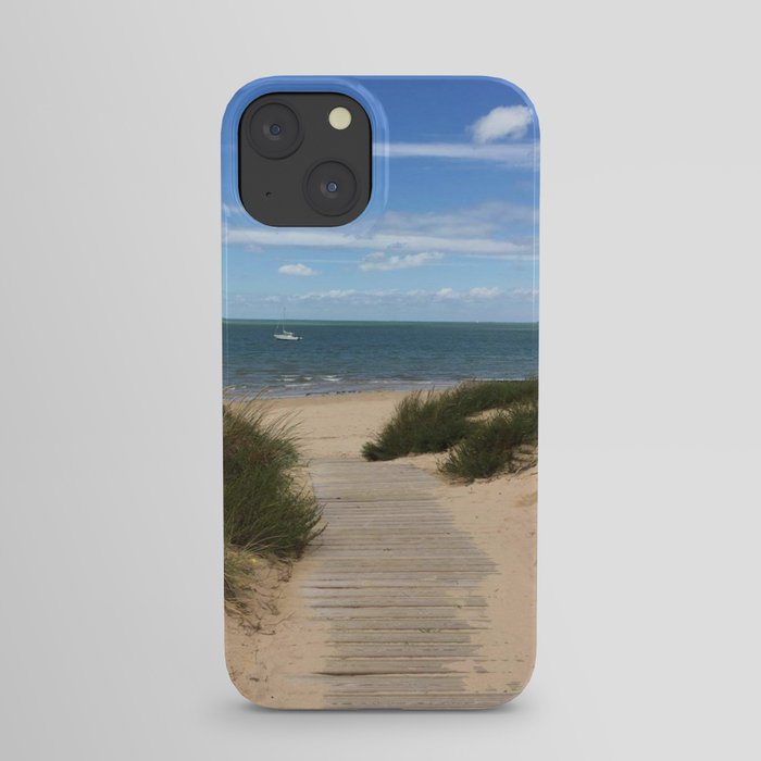 Breezy Seaside Path iPhone Case