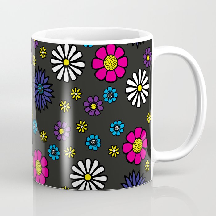 Summery seamless flowers Coffee Mug