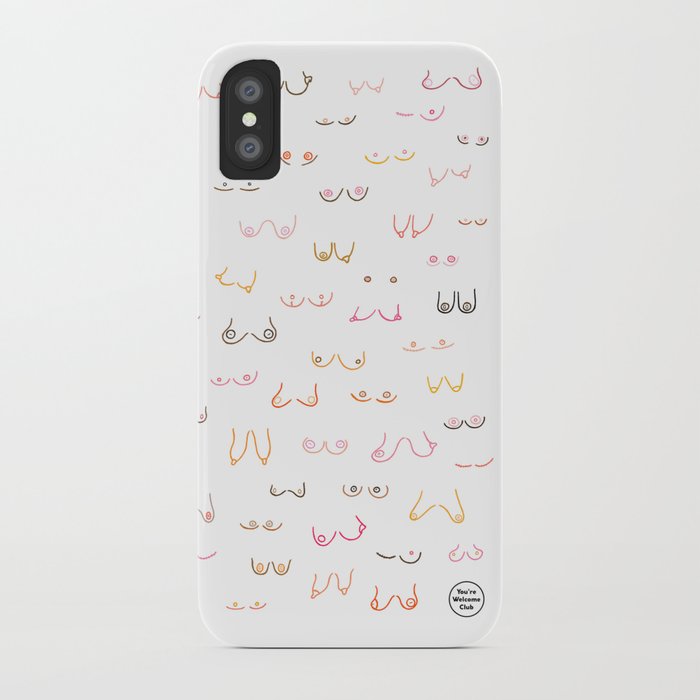 All Boobs Are Beautiful – Colour iPhone Case