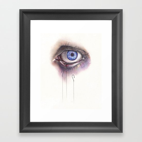 You Caught My Eye Framed Art Print