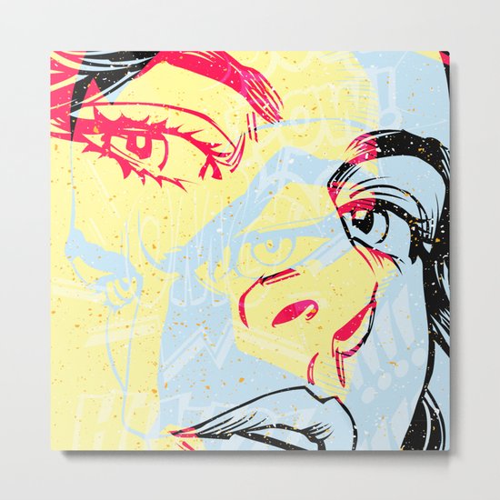 D. 01 Metal Print