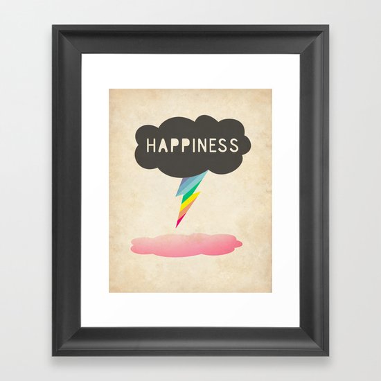 Happiness Framed Art Print