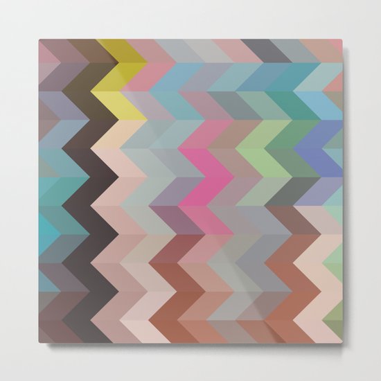 ZIG ZAG 02 Metal Print