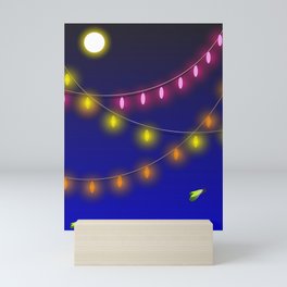 Diwali Print | Fairy Lights | Night Sky | Kali Poka Mini Art Print
