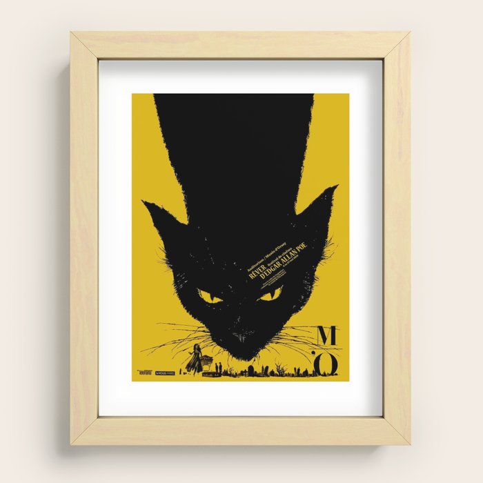 【CAT】　vintage poster Amazon.com: Vintage Metal Tin Sign - The Cat Poster, Canvas