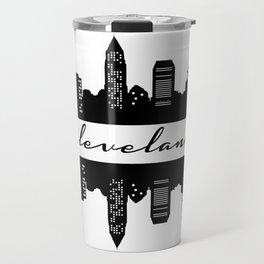 Cleveland Skyline Travel Mug