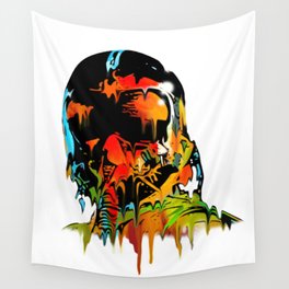 Icrus of War (Melted) Wall Tapestry