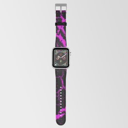 Cracked Space Lava - Lime/Pink Apple Watch Band
