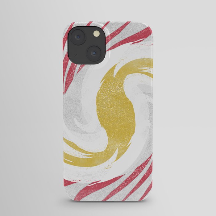 Zebra Swirl iPhone Case