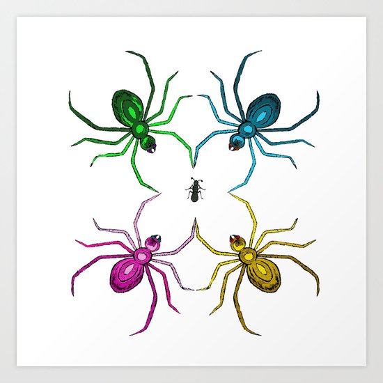 Trapped Art Print