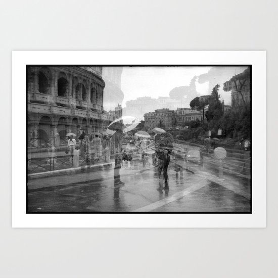 Colosseum, Rome. Art Print