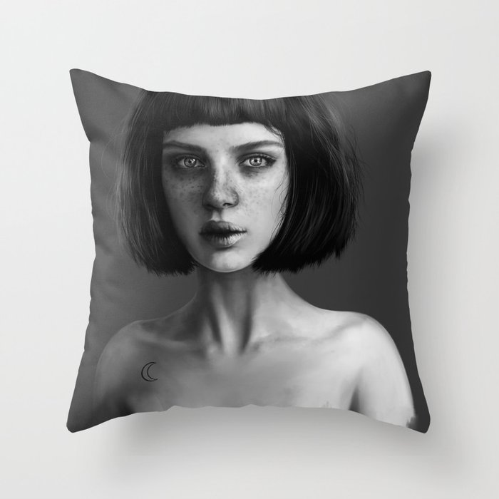 BW Alice Throw Pillow