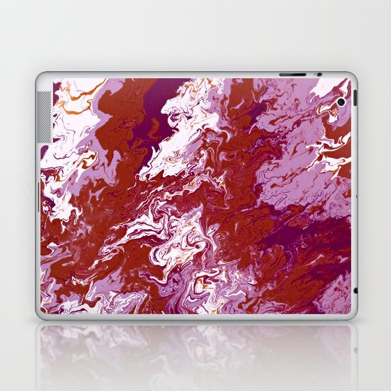 Stormy Weather Red Laptop & iPad Skin