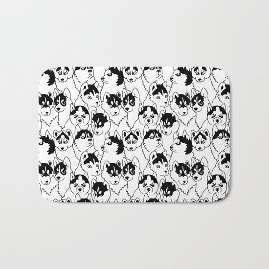Oh Husky Bath Mat