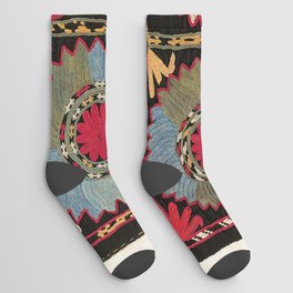 Lakai Uzbekistan Embroidery Print Socks