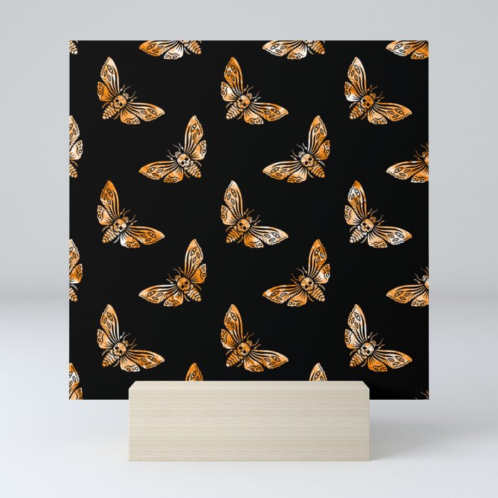 Death's Head Moth Mini Art Print