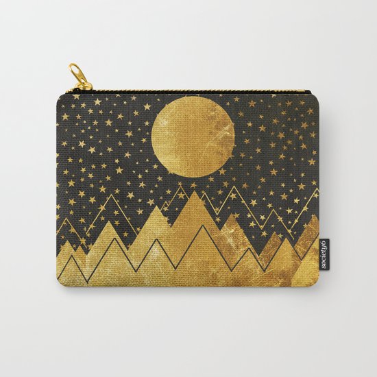 Golden Landscape Carry-All Pouch