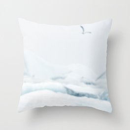 Ice Land Throw Pillow