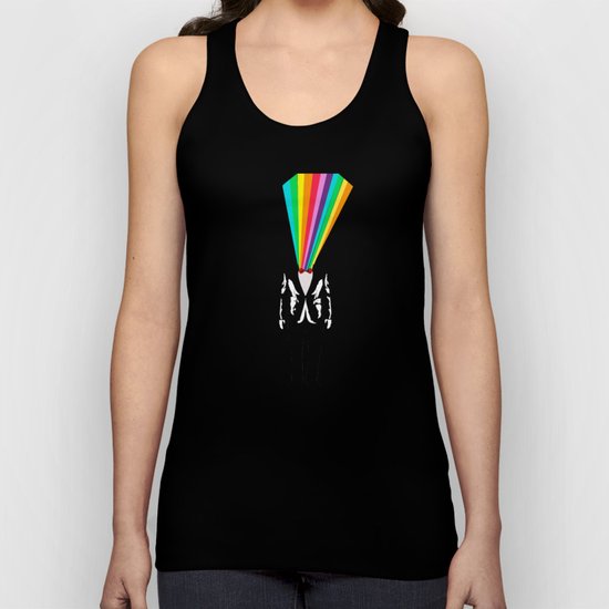 rainbow explosion Unisex Tank Top