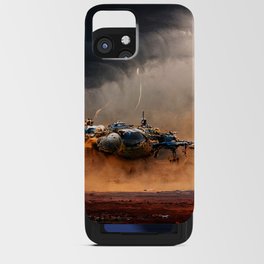 Landing on a new planet iPhone Card Case
