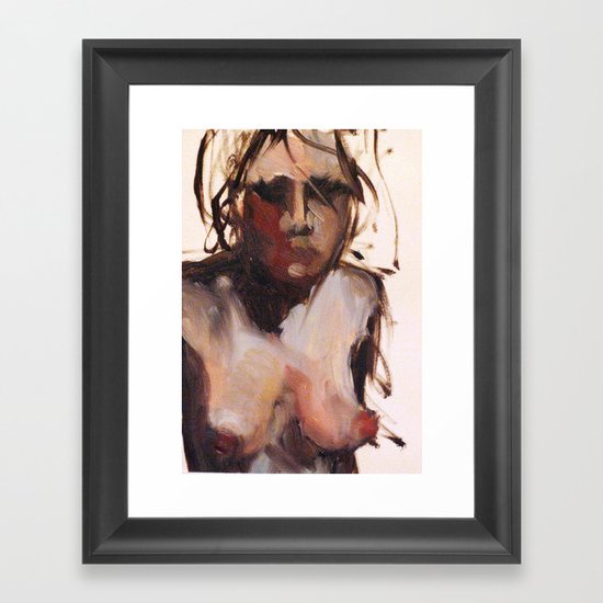 The Approach Framed Art Print