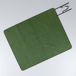 Sage Green Velvet texture Picnic Blanket