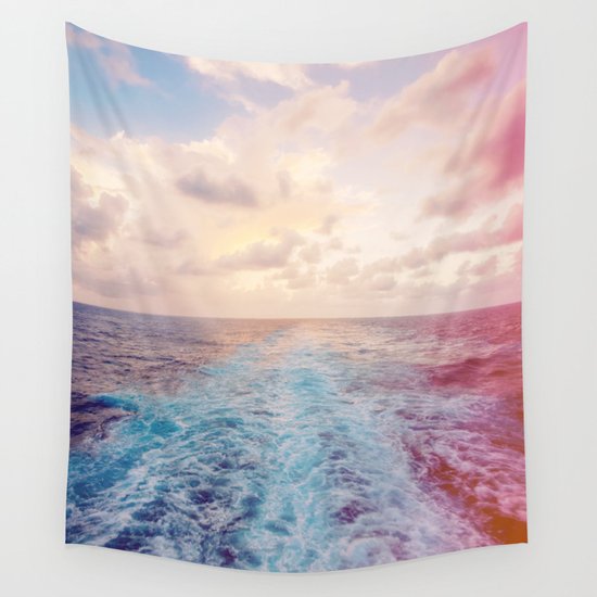 Sea Tracks Wall Tapestry