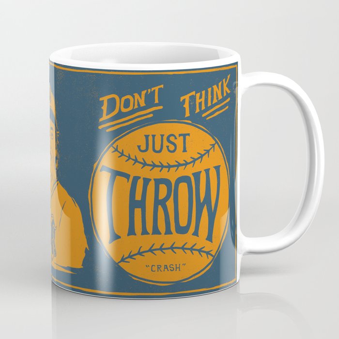 Don T Think Navy Coffee Mug By Tocayo Society6 Don T Think Navy Coffee Mug