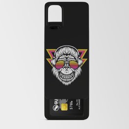 Angry Retro Gorilla Music Monkey Illustration Android Card Case
