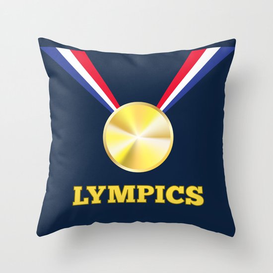 Lympics Throw Pillow