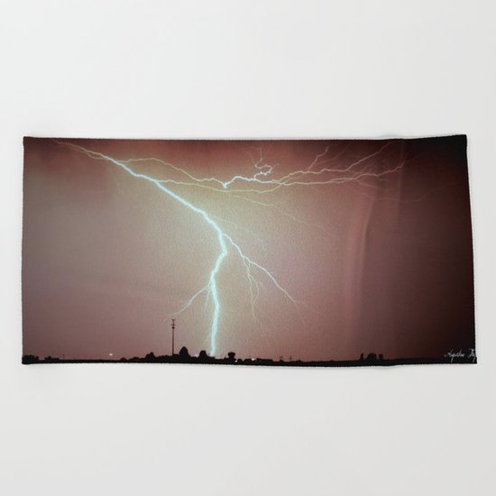 Line of Sight Beach Towel