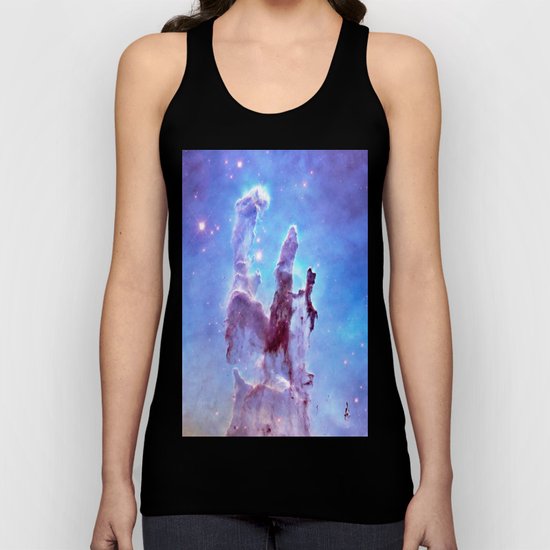 nEBulA Pastel Blue & Lavender Unisex Tank Top
