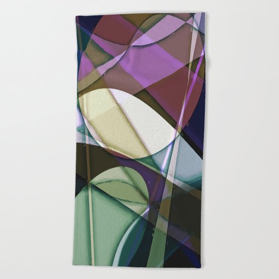 Abstract #368 Beach Towel