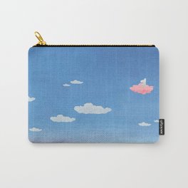 Moomin Cloud Carry-All Pouch | Painting, Renemagritte, Artist, Artsy, Surreal, Sky, Blue, Painter, Surrealist, Clouds 