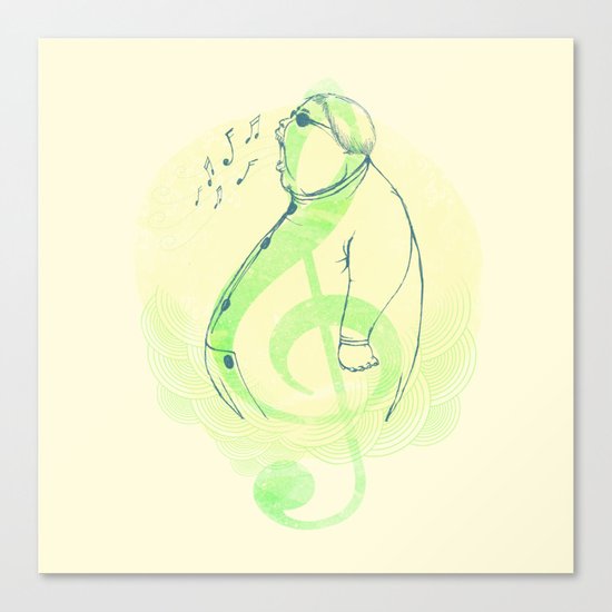 Color, Shape and Sound Canvas Print