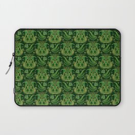 Luxe Pineapple // Art Deco Green Laptop Sleeve