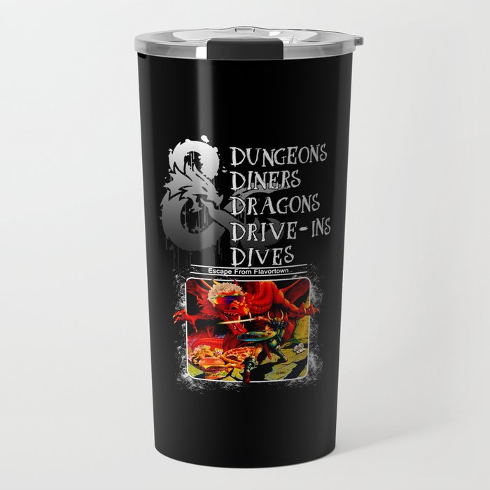 Dungeons & Dragons Stylized Travel Mug