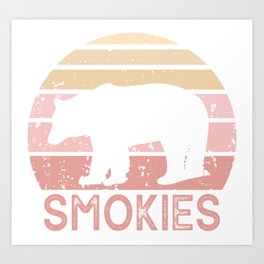 Smokies Bear Art Print