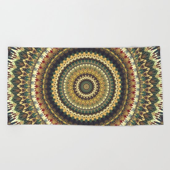 MANDALA DCXLI Beach Towel