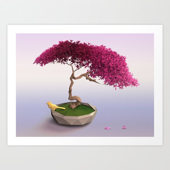 Bonsai Art Print