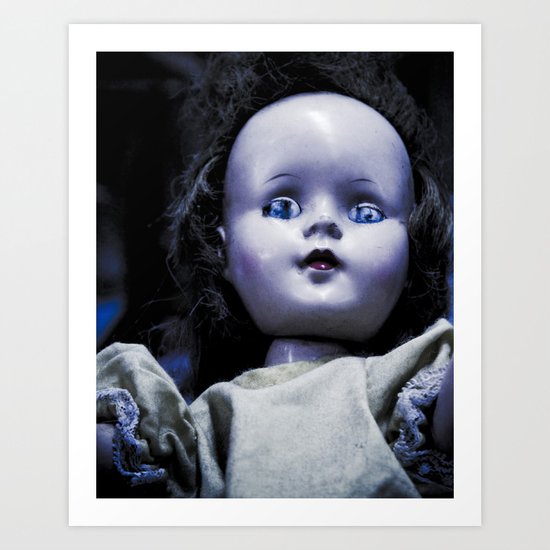 Doll face Art Print