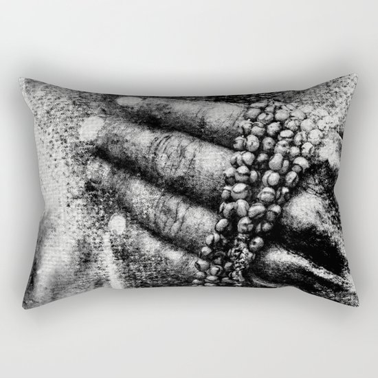 Esperimenti con Carbone 5 Rectangular Pillow