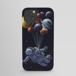 Space travel iPhone Case